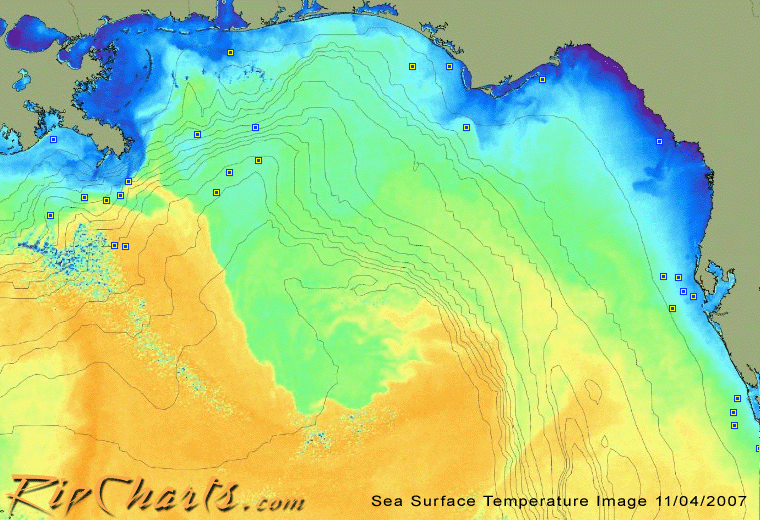 Roffers Sea Surface Temperature Charts